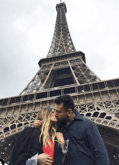 Jennifer Acosta With Her Husband